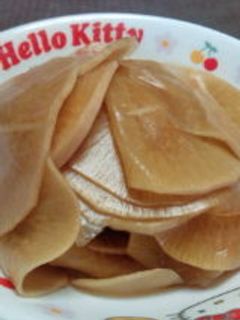 めちゃくちゃ美味しい♪大根の醤油漬け-レシピのメイン写真