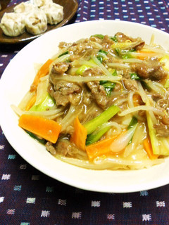 牛肉の中華飯☆もやしとニンニク入り-レシピのメイン写真