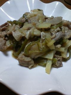 ピーマンとじゃがいもの肉炒め-レシピのメイン写真