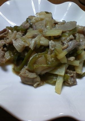 ピーマンとじゃがいもの肉炒め-レシピのメイン写真