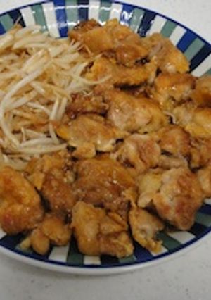 鶏モモともやしの甘酢煮-レシピのメイン写真
