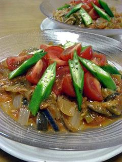 夏野菜の冷製パスタ-レシピのメイン写真
