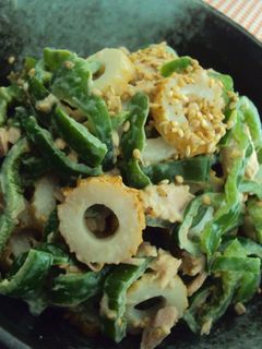 ピーマンが美味しい☆ちくわとツナの和え物-レシピのメイン写真