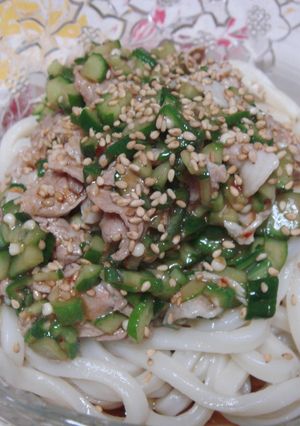 ☆夏に冷たい山形のだし風ぶっかけうどん☆-レシピのメイン写真