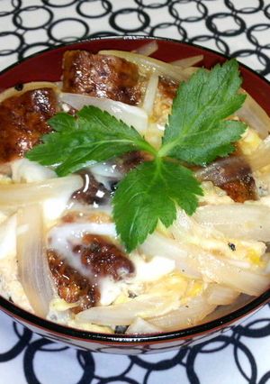『鰻卵とじ丼』-レシピのメイン写真