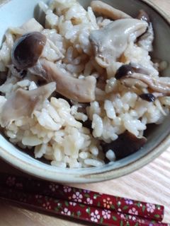 しめじと舞茸の炊き込みご飯-レシピのメイン写真