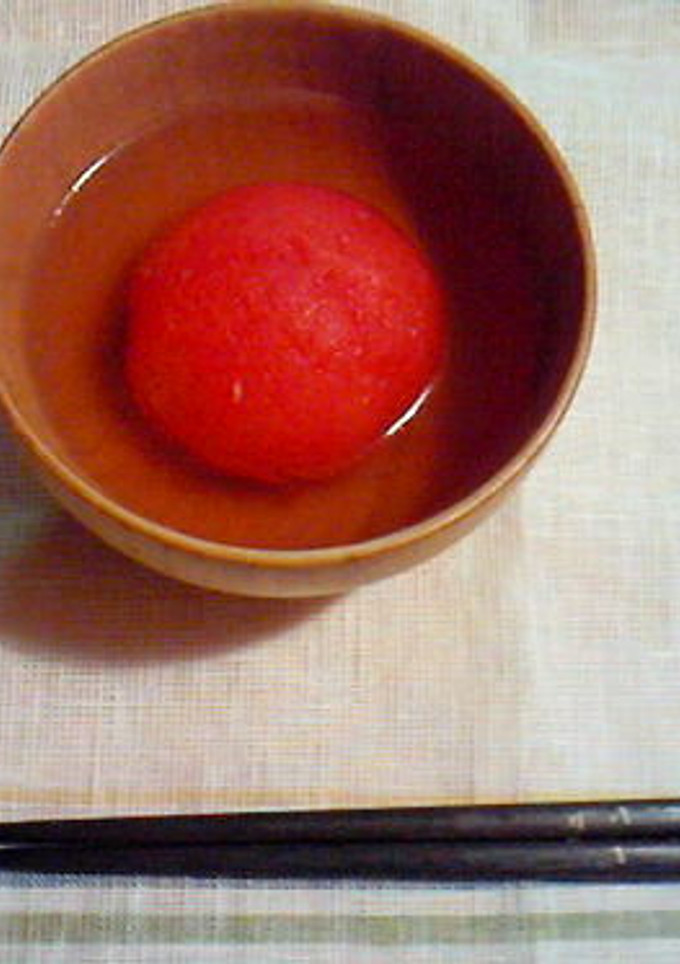 まるごとトマトのお吸い物-レシピのメイン写真