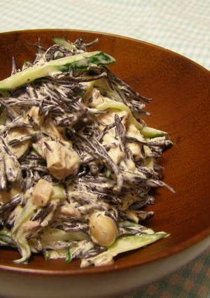 梅でさっぱり！ひじきと大豆のサラダ♪-レシピのメイン写真