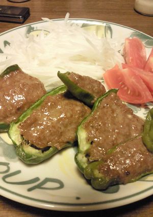 カンタン即席♪ピーマン肉詰め-レシピのメイン写真