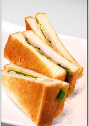 喫茶店の◆◆ハムトースト◆◆-レシピのメイン写真