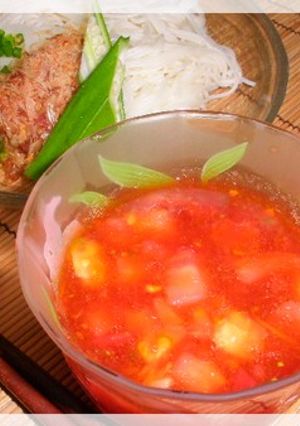 トマトだれそうめん☆-レシピのメイン写真
