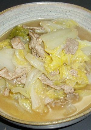 ■白菜と豚肉の味噌煮■-レシピのメイン写真