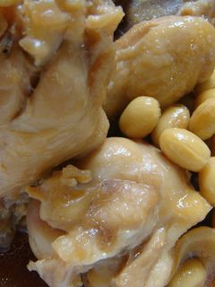 ずぼら☆手羽元と大豆のさっぱり煮-レシピのメイン写真