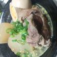 楽ちん豚の角煮♪大根、煮卵付