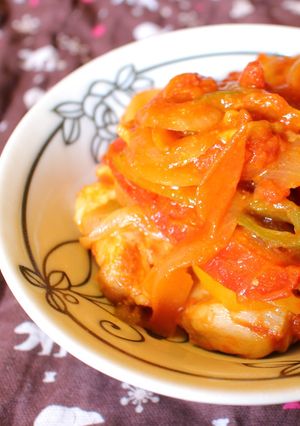 チキンのトマト煮-レシピのメイン写真