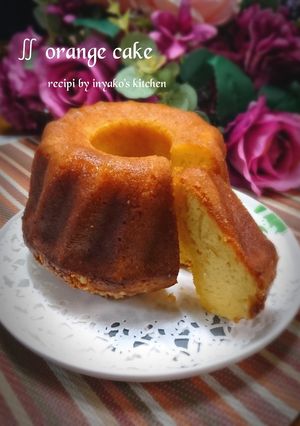 簡単・ダブルオレンジケーキ-レシピのメイン写真