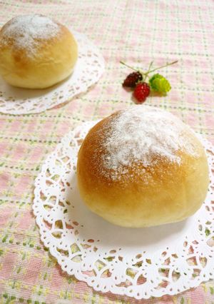 ♡卵黄ふわふわまるパン♡-レシピのメイン写真