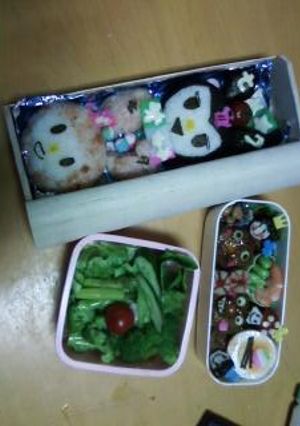 キャラ弁♪ﾏｲﾒﾛ/ｸﾛﾐちゃん♪-レシピのメイン写真