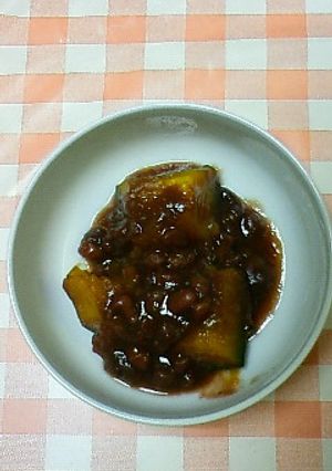 あずき缶で♪超簡単かぼちゃのいとこ煮★-レシピのメイン写真