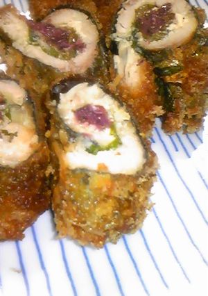 夏のお弁当に♪いわし梅しそ巻き-レシピのメイン写真