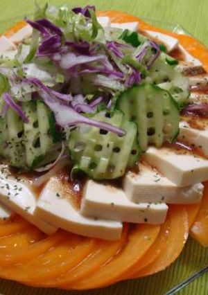 GABANドレッシングで食べる豆腐サラダ-レシピのメイン写真