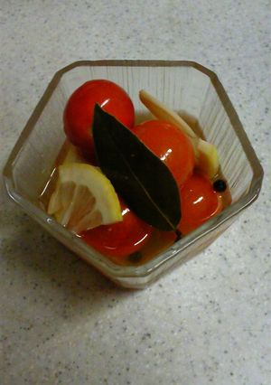 爽やかミニトマトのレモンピクルス-レシピのメイン写真