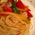 彩り鮮やか★夏野菜のぺペロンチーノ