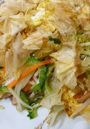 魚肉ソーセージでゴーヤチャンプルー！！-レシピのメイン写真