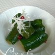 きゅうりの中華漬け・山椒風味