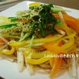山芋入り蕎麦サラダ