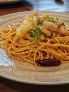 エビとホタテのオリーブオイルパスタ-レシピのメイン写真