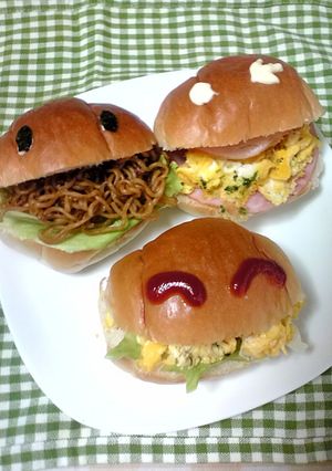 ぱくぱくサンドちゃん(゚—゚)-レシピのメイン写真