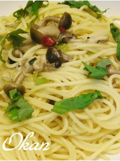 ジャコとシメジのパスタ-レシピのメイン写真