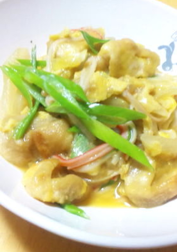 お麩のかに玉風卵とじ-レシピのメイン写真