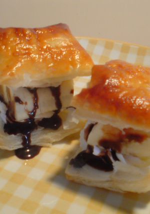 チョコバナナのパイサンド☆-レシピのメイン写真