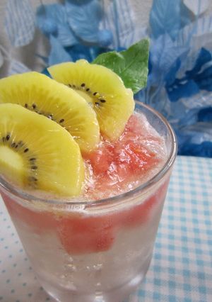 冷たい！夜のチューハイぜりー-レシピのメイン写真