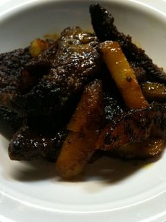 レバーとじゃがいものカレー炒め-レシピのメイン写真