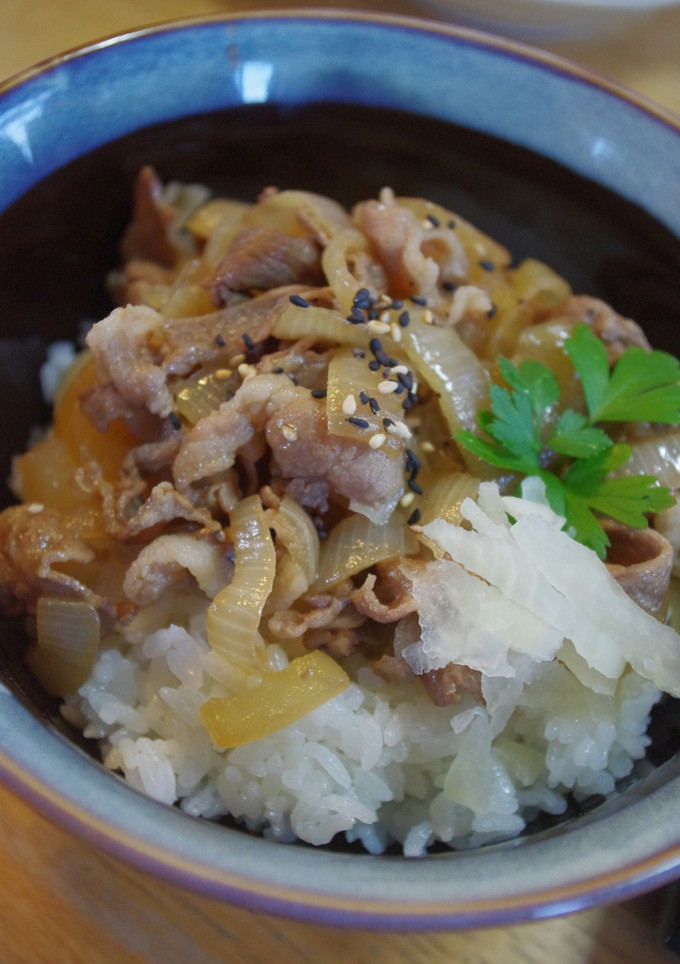 豚丼！玉ねぎたっぷり（黒砂糖でコクを）-レシピのメイン写真