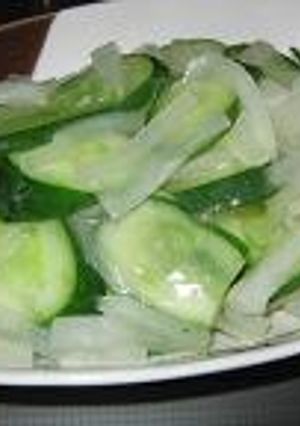 夏野菜のキュウリと大根の炒め物-レシピのメイン写真