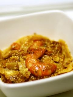 無頭エビのトマトパスタ-レシピのメイン写真