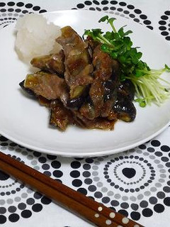 茄子と豚肉の簡単蒸し♪-レシピのメイン写真