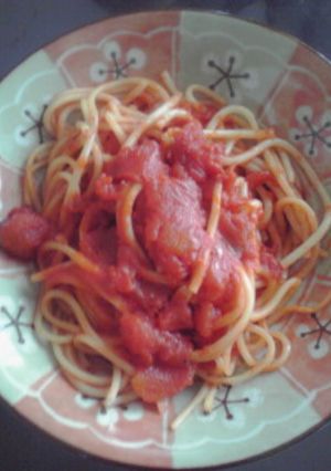 トマトパスタ-レシピのメイン写真