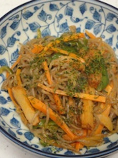 糸こんにゃく de 焼きそば風-レシピのメイン写真