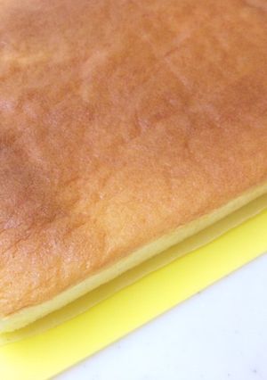 ふわふわしっとり基本のシートスポンジ-レシピのメイン写真