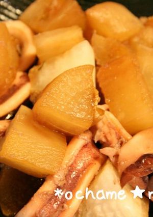 レンジでカンタン！いか大根-レシピのメイン写真