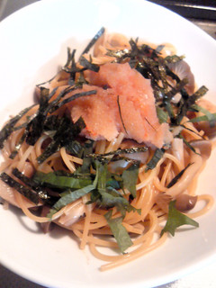 フライパン1つで楽チン♪明太子のパスタ。-レシピのメイン写真