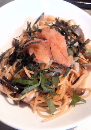 フライパン1つで楽チン♪明太子のパスタ。-レシピのメイン写真