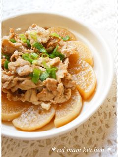 ✿ほっこり*温まる♡大根と豚肉の煮物✿-レシピのメイン写真