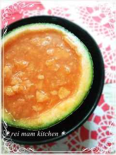 ✿丸ごと食べちゃえっ♡贅沢メロンゼリー✿-レシピのメイン写真