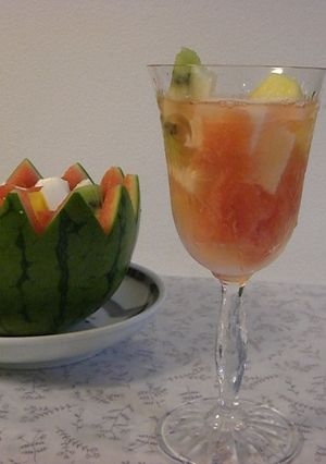 アセロラドリンク入りフルーツポンチ-レシピのメイン写真